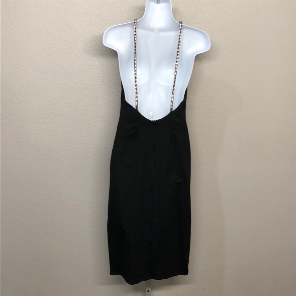 Open Back Cocktail Dress - Picture 3 of 5